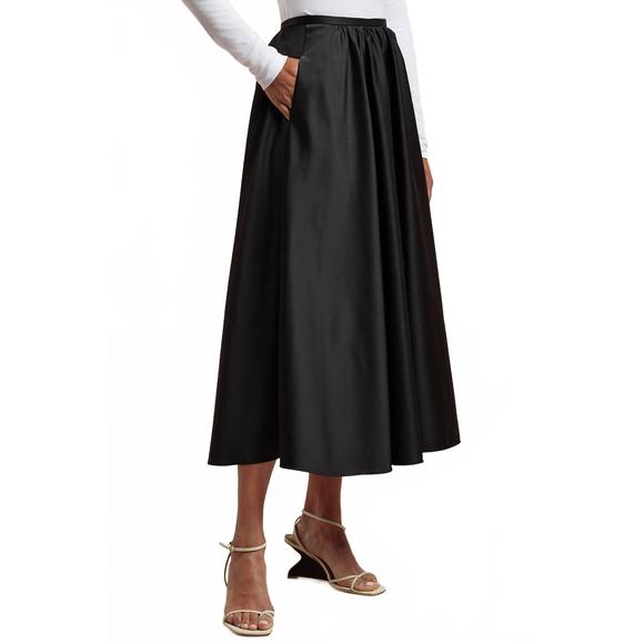 REBECCA TAYLOR Dresses & Skirts - NEW REBECCA TAYLOR rebecca taylor teechy satin skirt in black